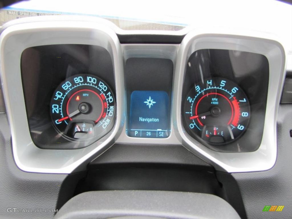 2011 Chevrolet Camaro SS Coupe Gauges Photo #38907402