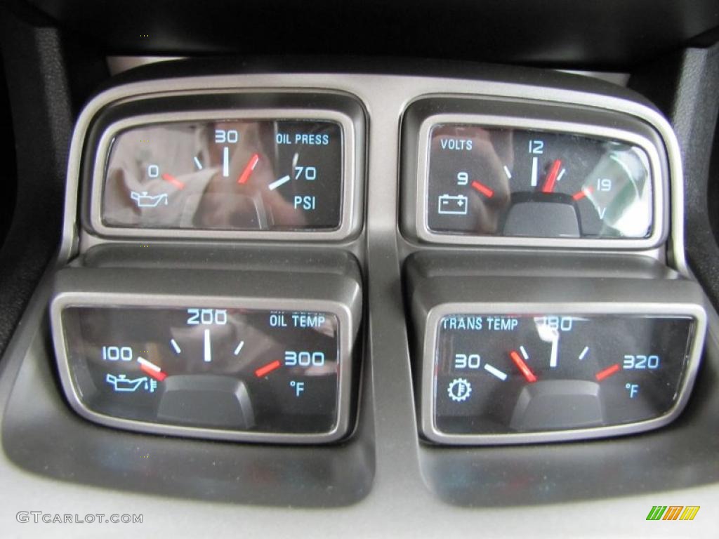 2011 Chevrolet Camaro SS Coupe Gauges Photo #38907442