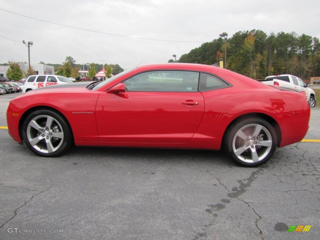 2011 Camaro LT/RS Coupe - Victory Red / Black photo #4