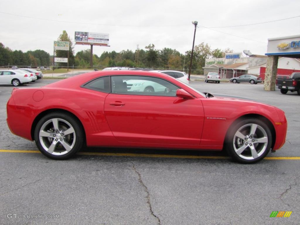 2011 Camaro LT/RS Coupe - Victory Red / Black photo #8