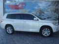 2009 Blizzard White Pearl Toyota Highlander Hybrid Limited 4WD  photo #1