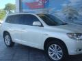 2009 Blizzard White Pearl Toyota Highlander Hybrid Limited 4WD  photo #2