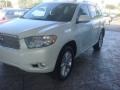 2009 Blizzard White Pearl Toyota Highlander Hybrid Limited 4WD  photo #4