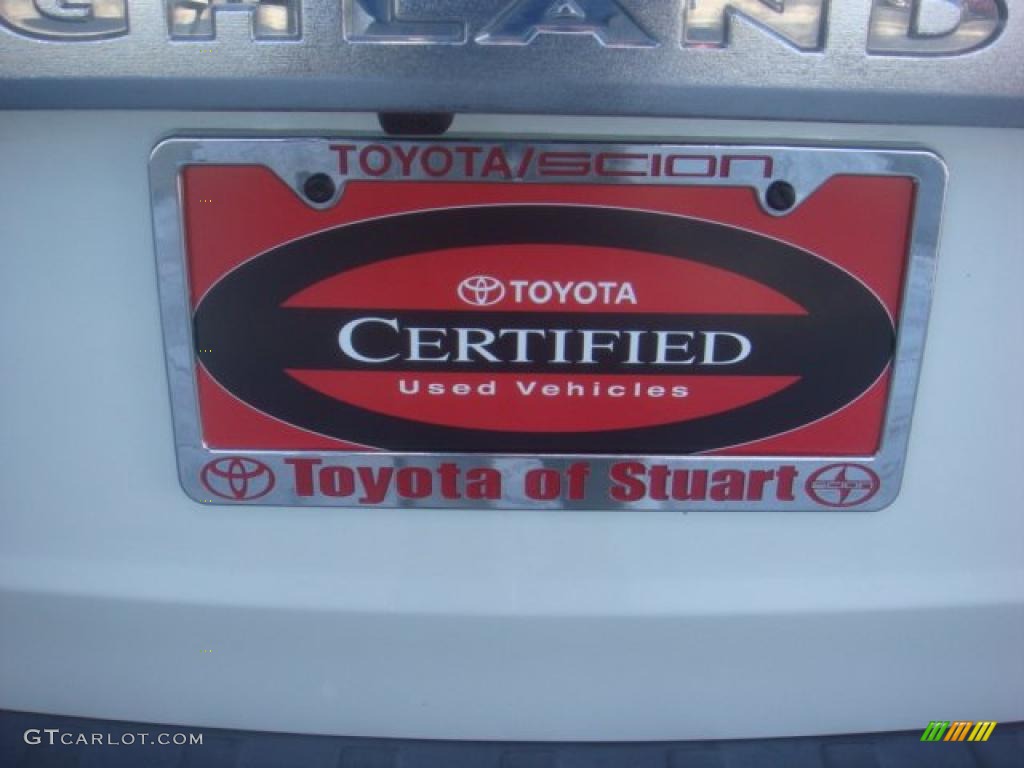 2009 Highlander Hybrid Limited 4WD - Blizzard White Pearl / Sand Beige photo #8
