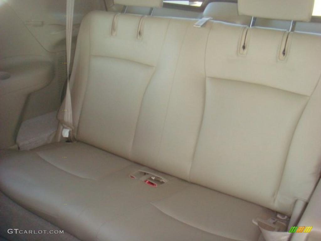 2009 Highlander Hybrid Limited 4WD - Blizzard White Pearl / Sand Beige photo #12