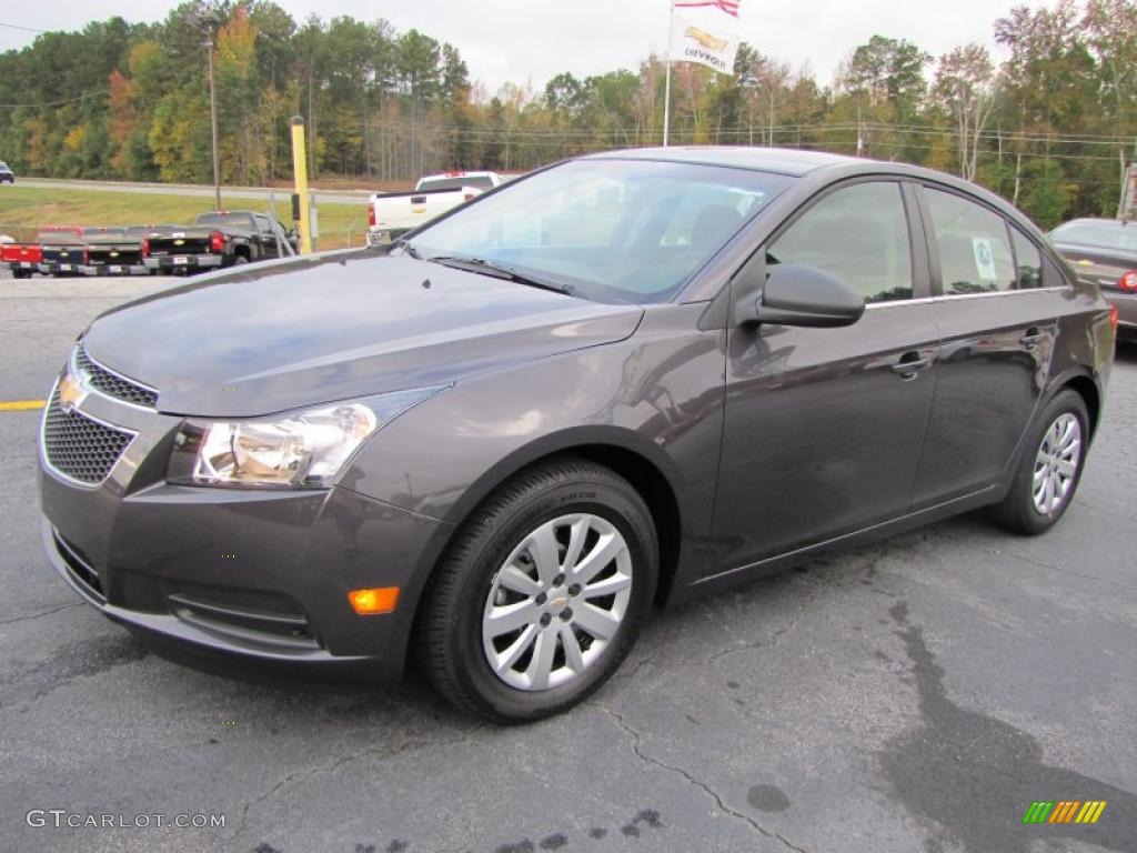 Taupe Gray Metallic 2011 Chevrolet Cruze LS Exterior Photo #38908202