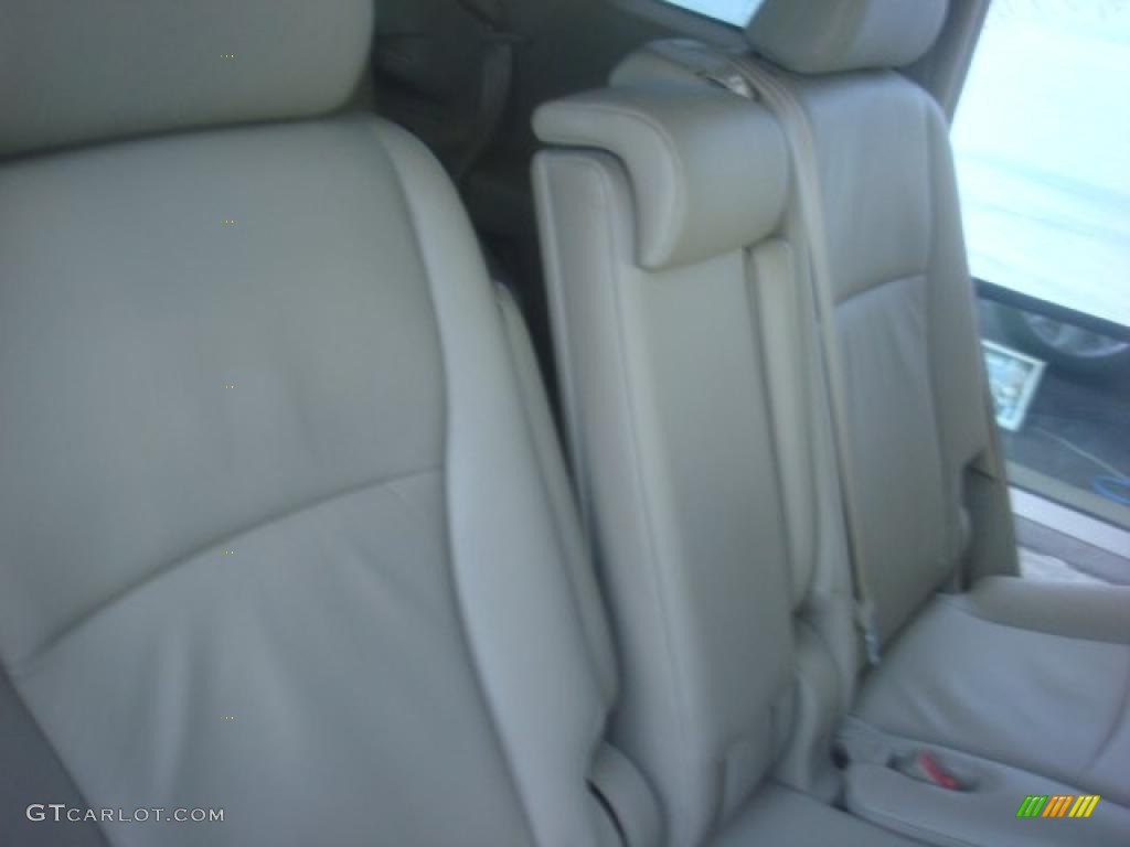 2009 Highlander Hybrid Limited 4WD - Blizzard White Pearl / Sand Beige photo #13