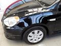 2008 Ebony Black Hyundai Accent GS Coupe  photo #2
