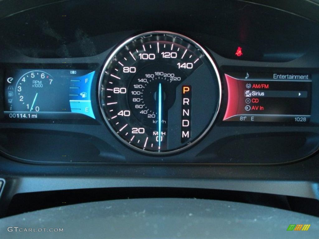 2011 Ford Edge SEL Gauges Photo #38908750