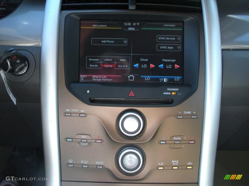2011 Ford Edge SEL Controls Photo #38908762