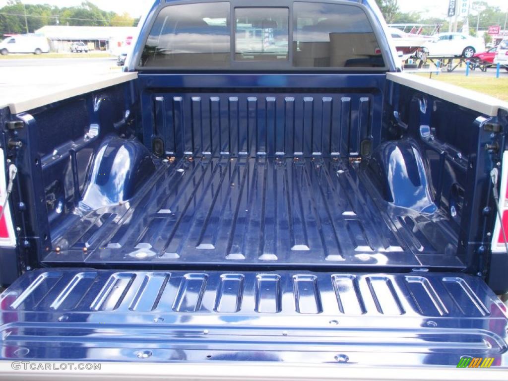 2010 F150 King Ranch SuperCrew 4x4 - Dark Blue Pearl Metallic / Chapparal Leather photo #24