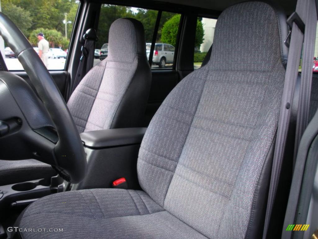 Agate Interior 2001 Jeep Cherokee Sport Photo #38909486