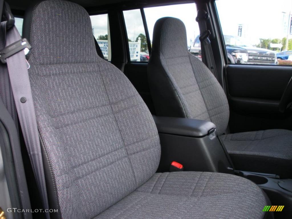Agate Interior 2001 Jeep Cherokee Sport Photo #38909530