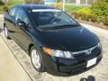 Nighthawk Black Pearl 2008 Honda Civic EX-L Sedan Exterior