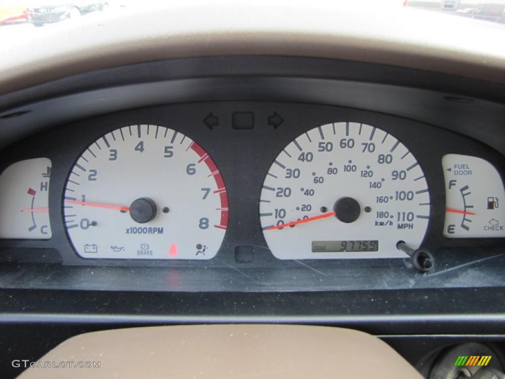 2004 Toyota Tacoma PreRunner TRD Double Cab Gauges Photo #38909882