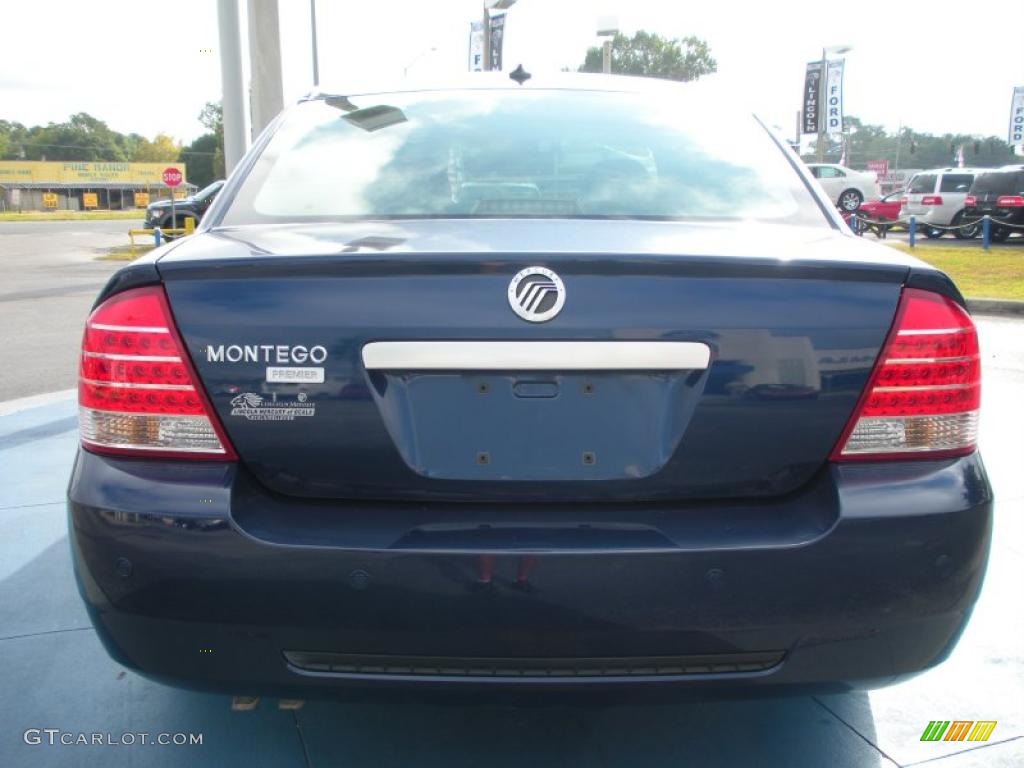 2007 Montego Premier - Dark Blue Pearl Metallic / Pebble photo #4