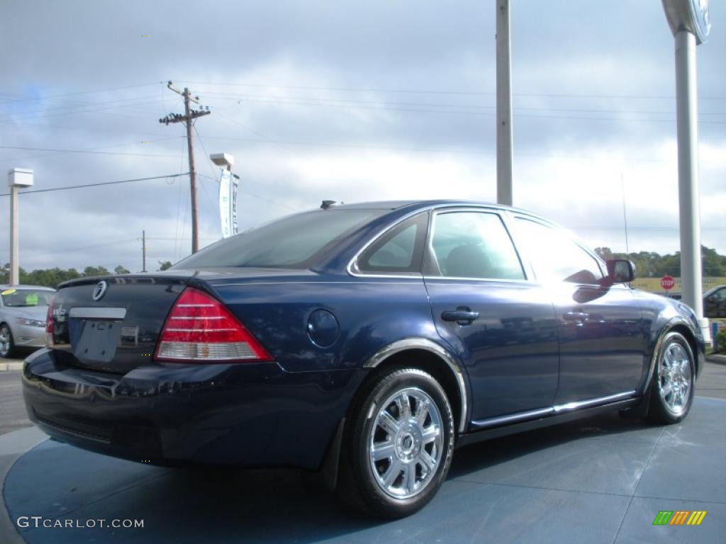 2007 Montego Premier - Dark Blue Pearl Metallic / Pebble photo #5