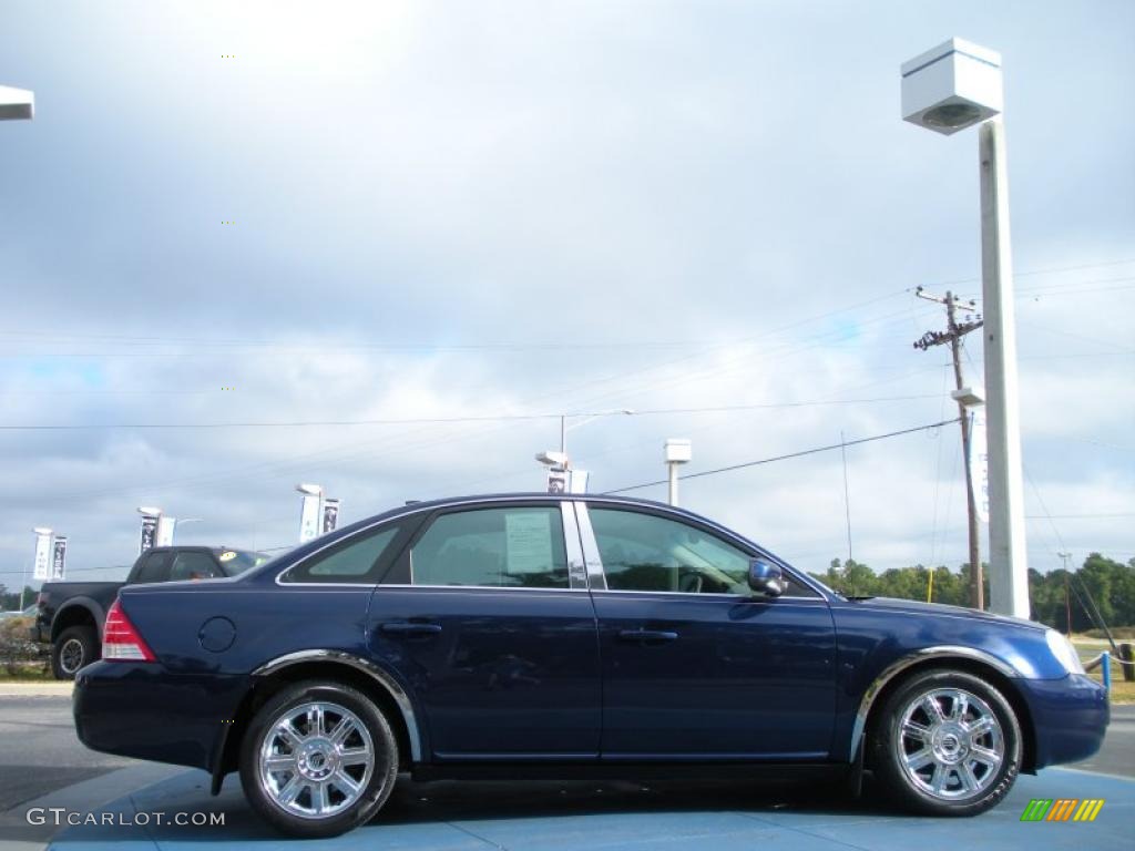2007 Montego Premier - Dark Blue Pearl Metallic / Pebble photo #6