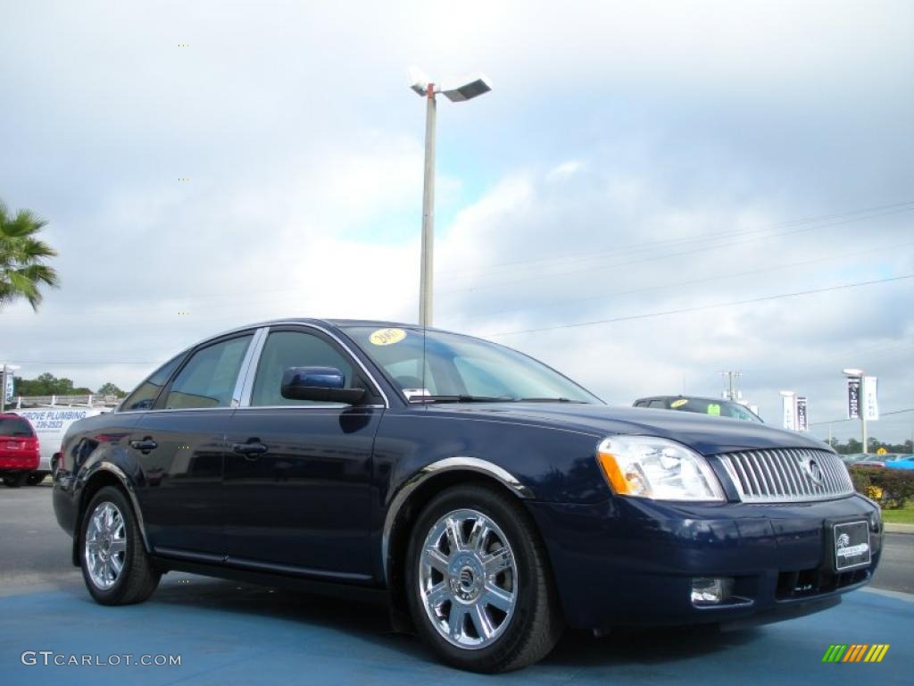 2007 Montego Premier - Dark Blue Pearl Metallic / Pebble photo #7