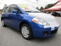 2011 Metallic Blue Nissan Versa 1.8 S Hatchback  photo #7