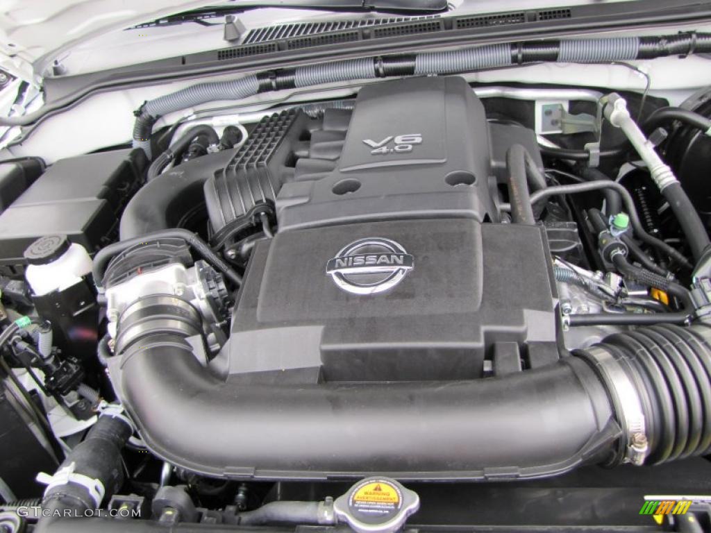 2011 Nissan Frontier SL Crew Cab 4.0 Liter DOHC 24-Valve CVTCS V6 Engine Photo #38911482