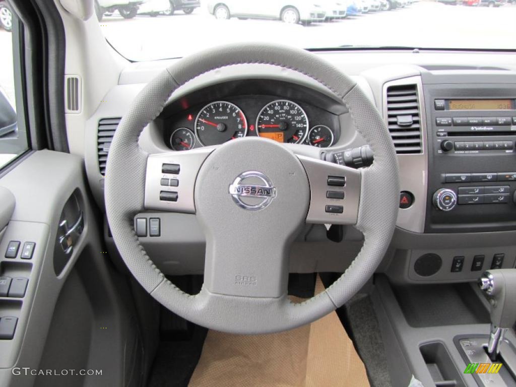 2011 Nissan Frontier SL Crew Cab Steering Wheel Photos