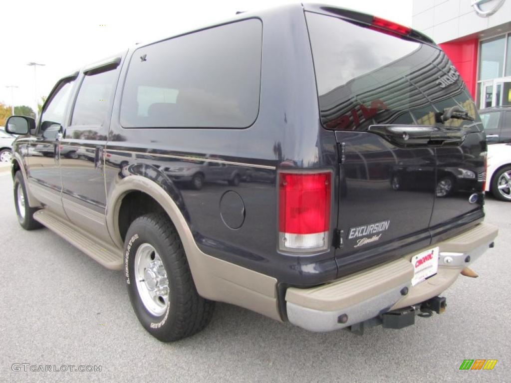 2000 Excursion Limited - Deep Wedgewood Blue Metallic / Medium Parchment photo #3