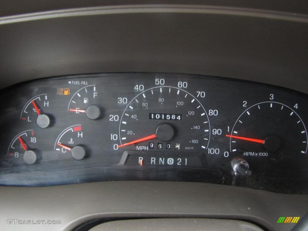 2000 Ford Excursion Limited Gauges Photo #38911826