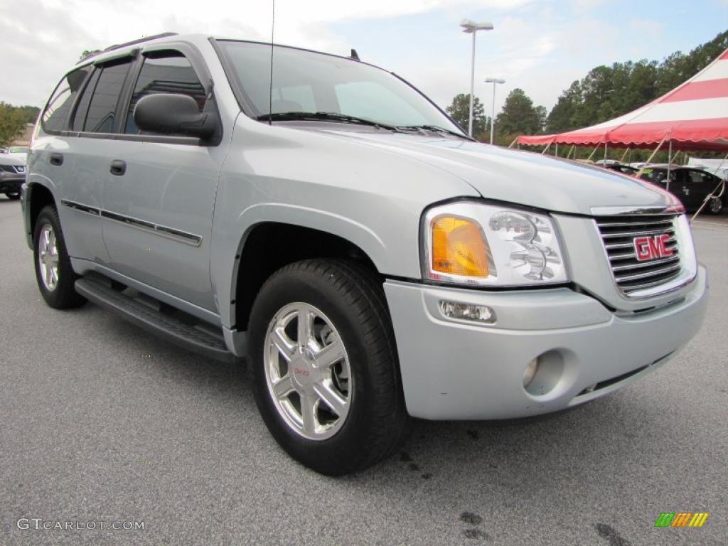 Silver Mist Metallic 2008 GMC Envoy SLT Exterior Photo #38912454