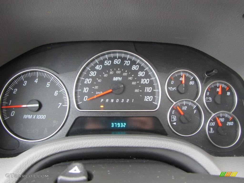 2008 GMC Envoy SLT Gauges Photo #38912582