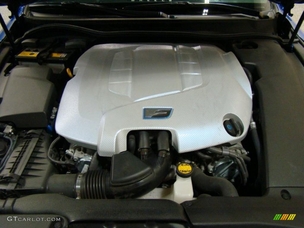 2008 Lexus IS F 5.0 Liter F DOHC 32-Valve VVT-iE V8 Engine Photo #38912978