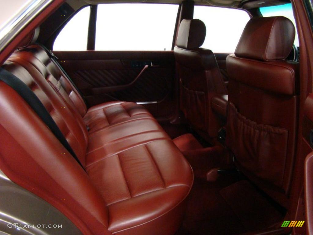 1989 Mercedes-Benz S Class 560 SEL Interior Color Photos