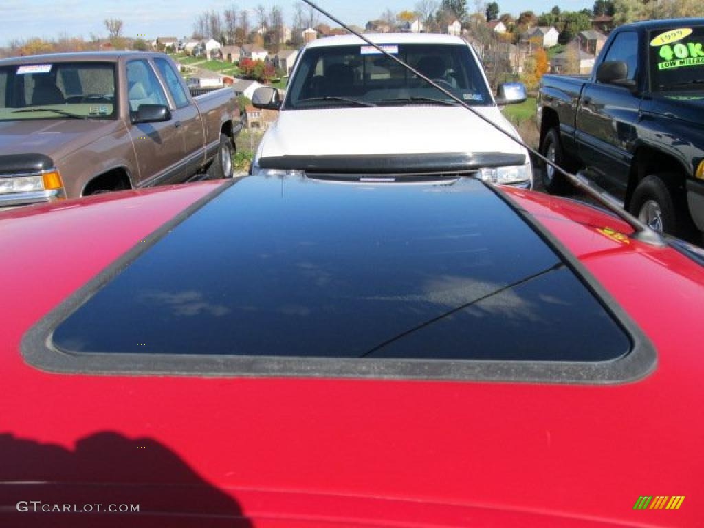 1999 Cougar V6 - Rio Red Clearcoat / Medium Graphite photo #4