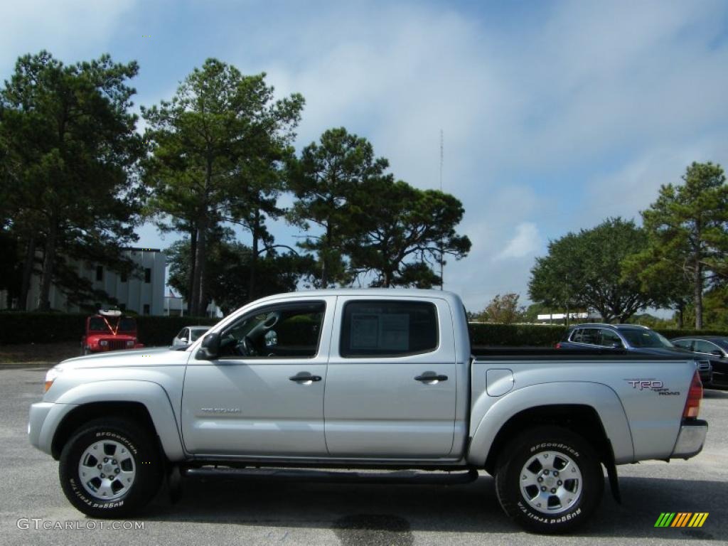 Silver Streak Mica 2006 Toyota Tacoma V6 PreRunner TRD Double Cab Exterior Photo #38913494