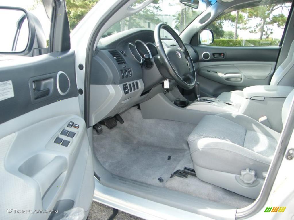 Graphite Gray Interior 2006 Toyota Tacoma V6 PreRunner TRD Double Cab Photo #38913538