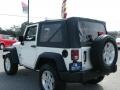 2009 Stone White Jeep Wrangler X 4x4  photo #3