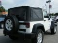 2009 Stone White Jeep Wrangler X 4x4  photo #5