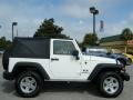 2009 Stone White Jeep Wrangler X 4x4  photo #6