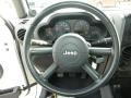 2009 Stone White Jeep Wrangler X 4x4  photo #19