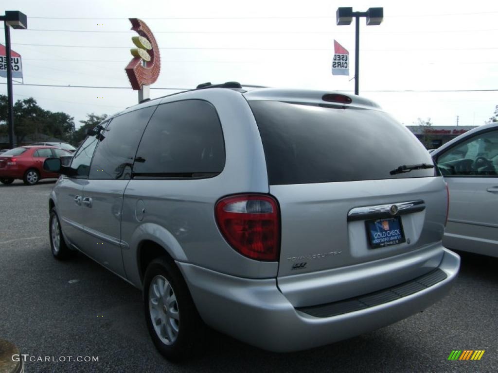 2002 Town & Country LX - Bright Silver Metallic / Sandstone photo #3