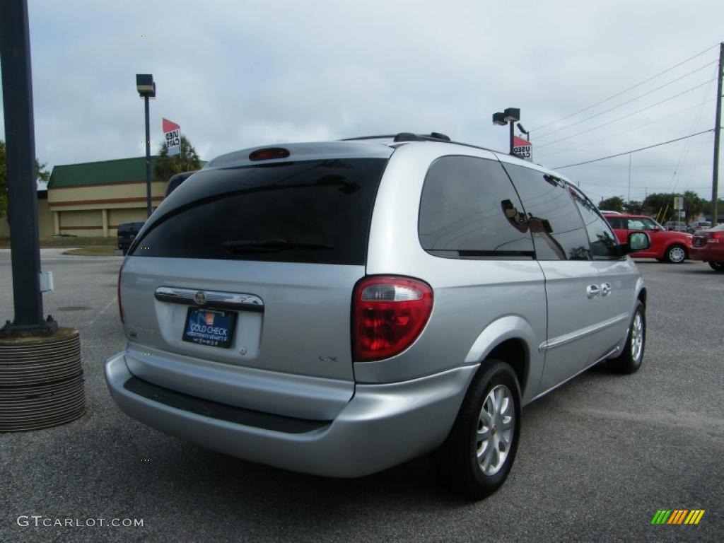 2002 Town & Country LX - Bright Silver Metallic / Sandstone photo #5