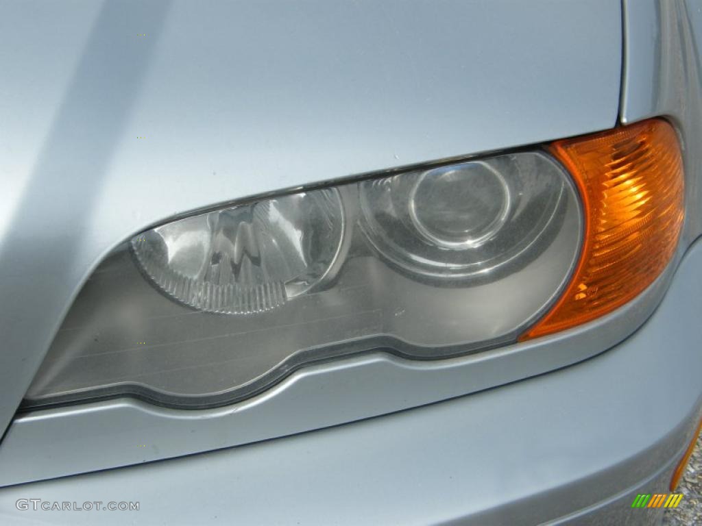 2001 3 Series 330i Convertible - Titanium Silver Metallic / Black photo #9