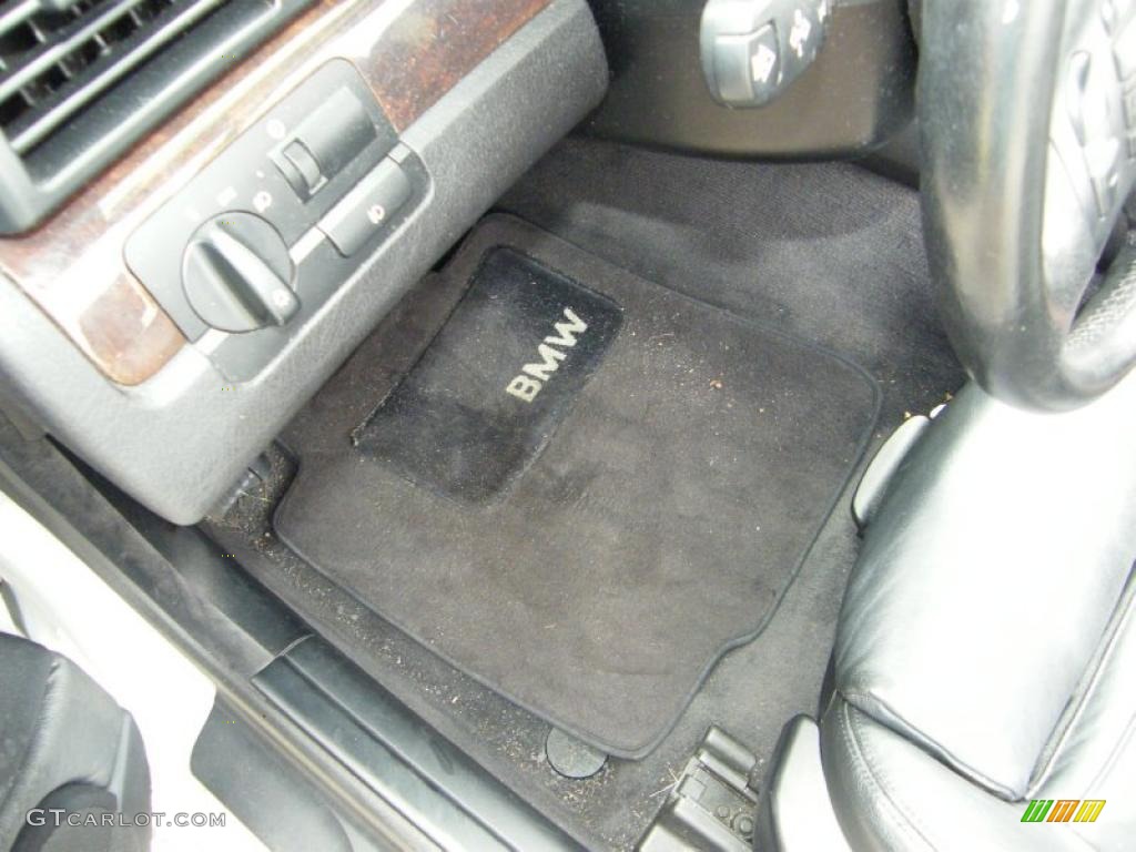 2001 3 Series 330i Convertible - Titanium Silver Metallic / Black photo #24