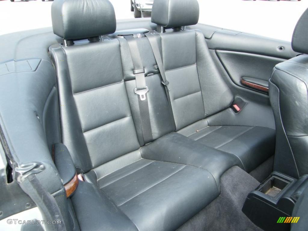 2001 3 Series 330i Convertible - Titanium Silver Metallic / Black photo #31