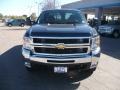 2009 Black Granite Metallic Chevrolet Silverado 2500HD LT Extended Cab 4x4  photo #3