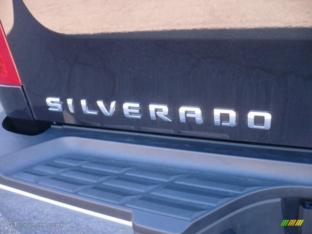2009 Silverado 2500HD LT Extended Cab 4x4 - Black Granite Metallic / Ebony photo #12