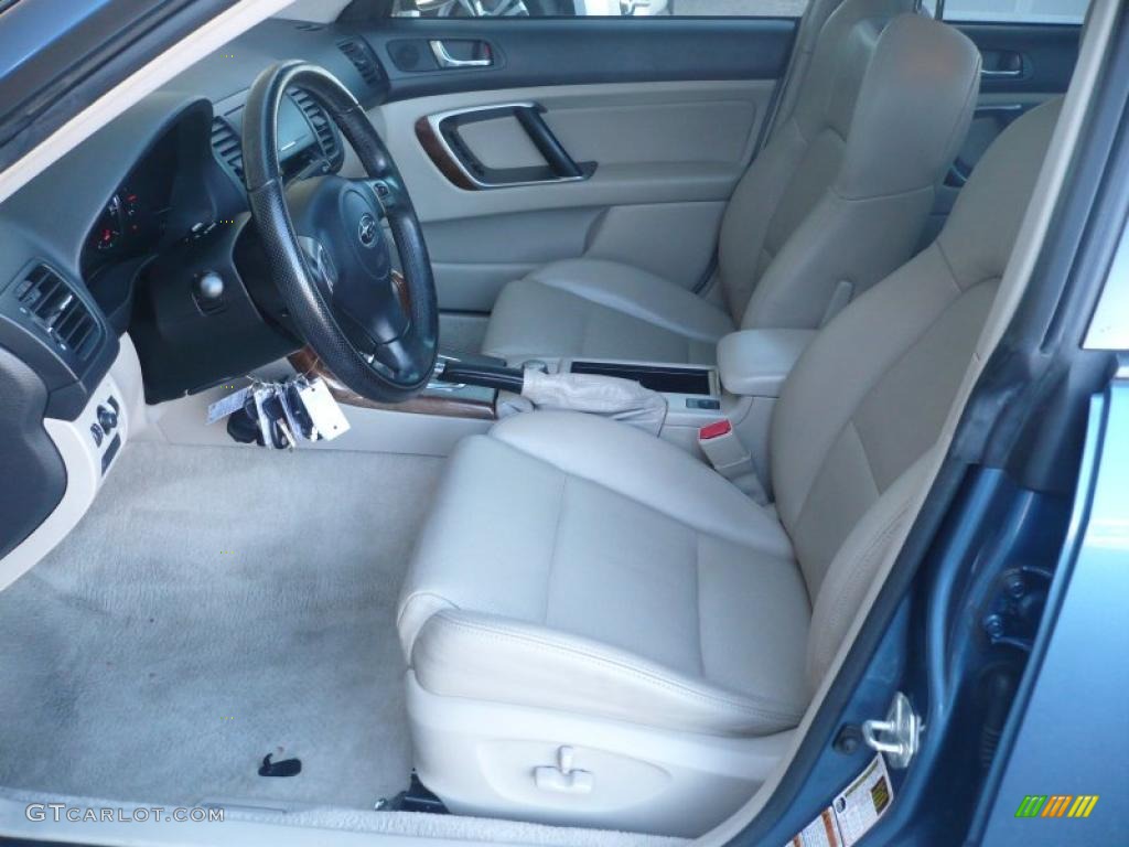 Ivory Interior 2007 Subaru Legacy 2.5 GT Limited Sedan Photo #38915410