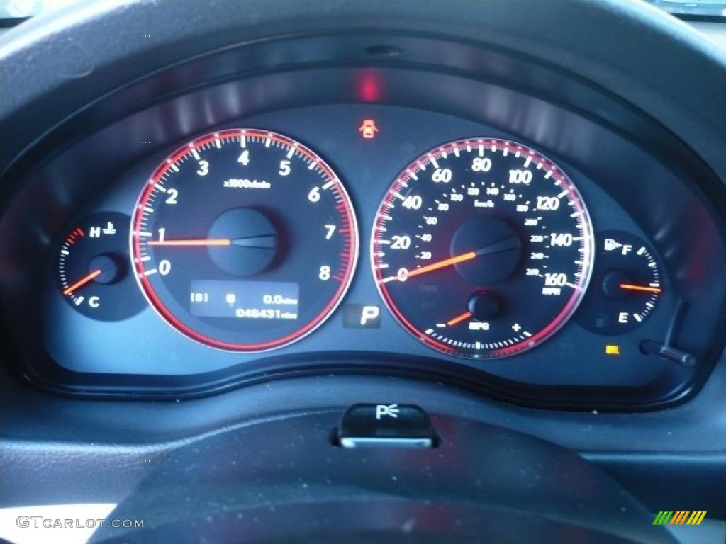 2007 Subaru Legacy 2.5 GT Limited Sedan Gauges Photo #38915482