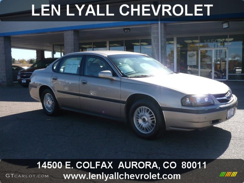 2002 Impala  - Sandrift Metallic / Neutral photo #1
