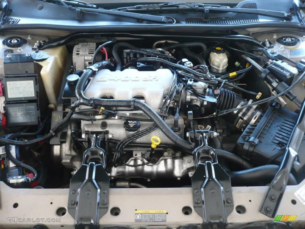 2002 Chevrolet Impala Standard Impala Model 3.4 Liter OHV 12-Valve V6 Engine Photo #38915750